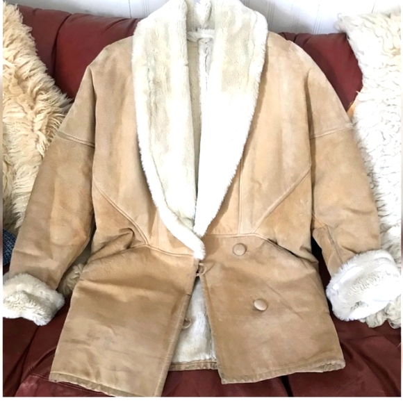 Express Jackets & Blazers - Vintage Express suede coat